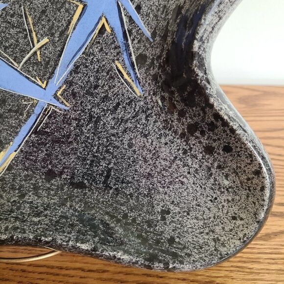 Vintage 1951 OOAK Handcrafted MCM Large Trinket Catchall Tray Stars Serving Bowl - Picture 6 of 16